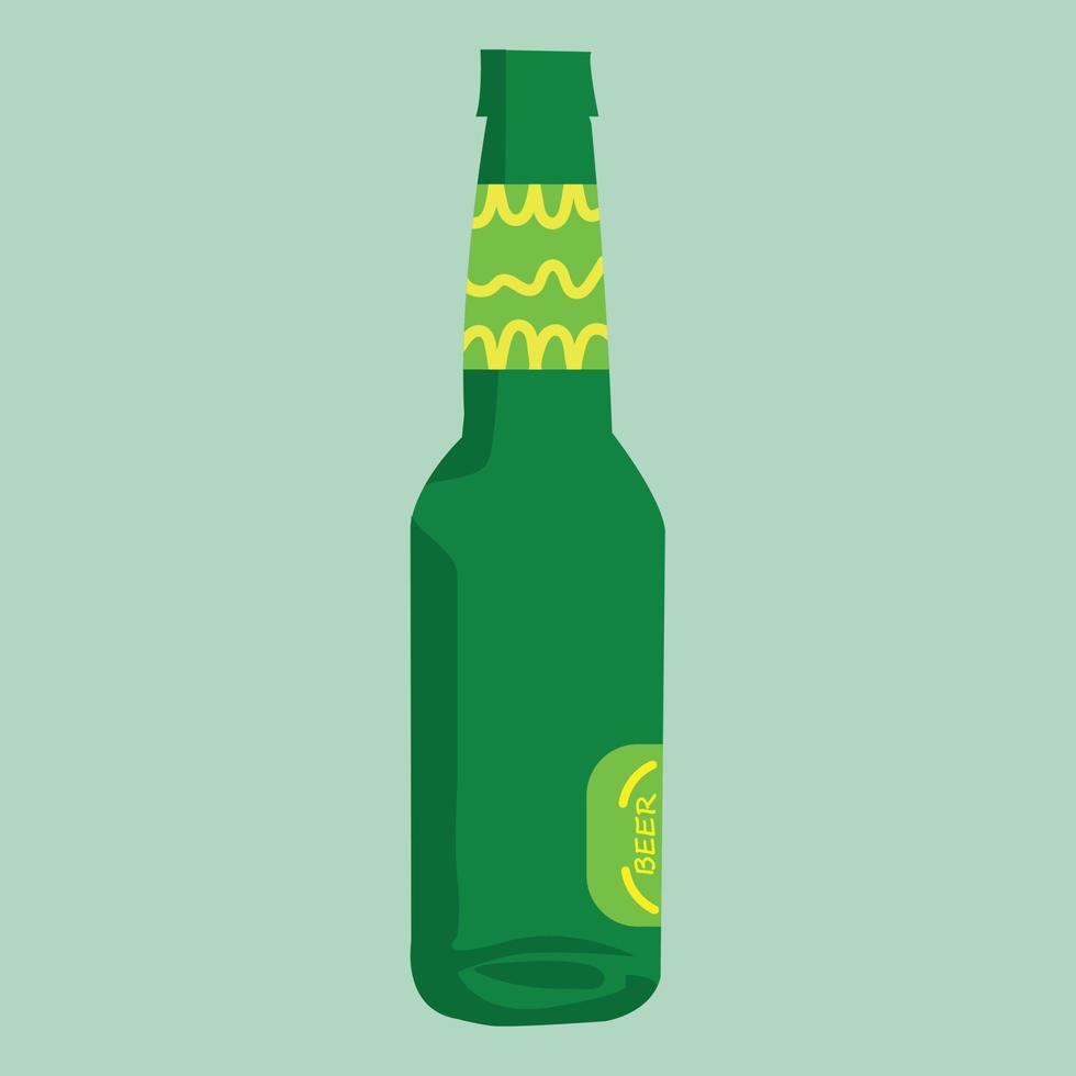 Getränk Flasche und füllen Symbol Vektor Illustration Design