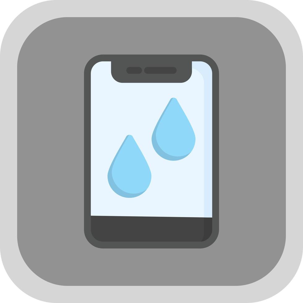 Wasser-Vektor-Icon-Design vektor