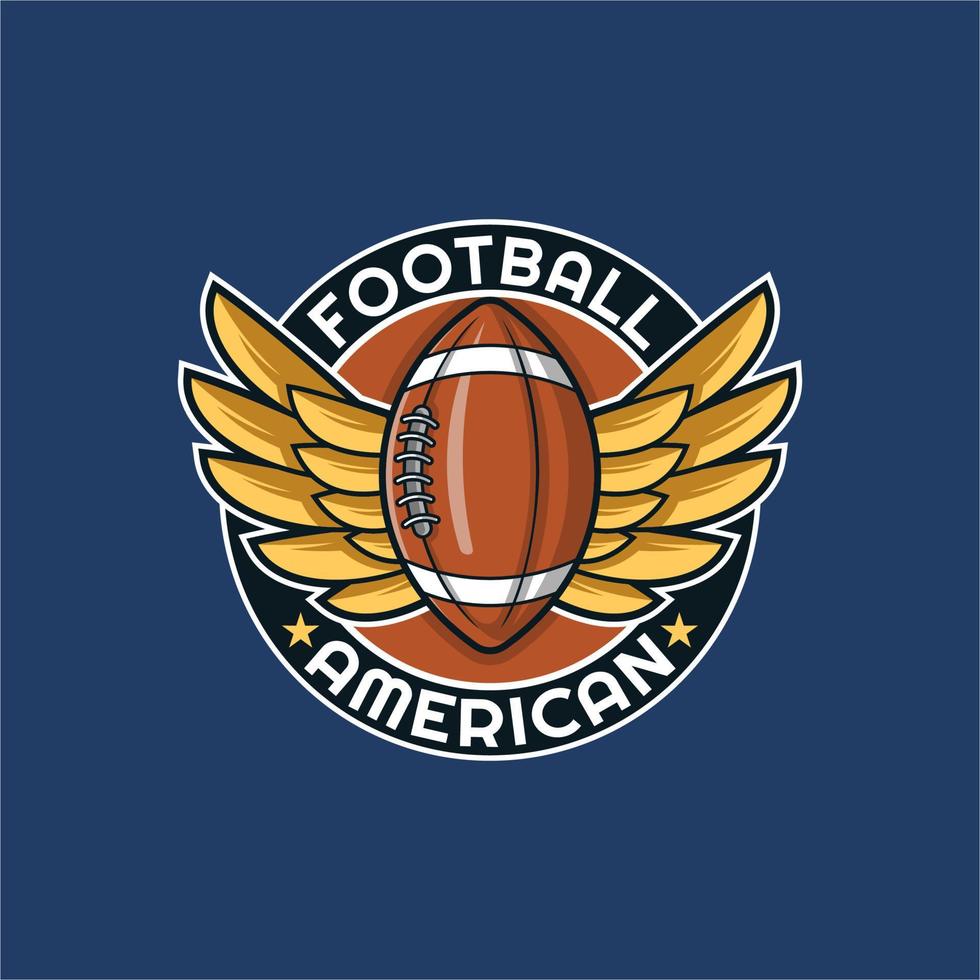 Rugby Sport Emblem Logo vektor
