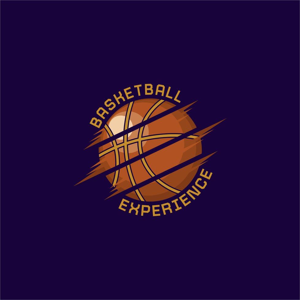 basketboll sport emblem logotyp vektor