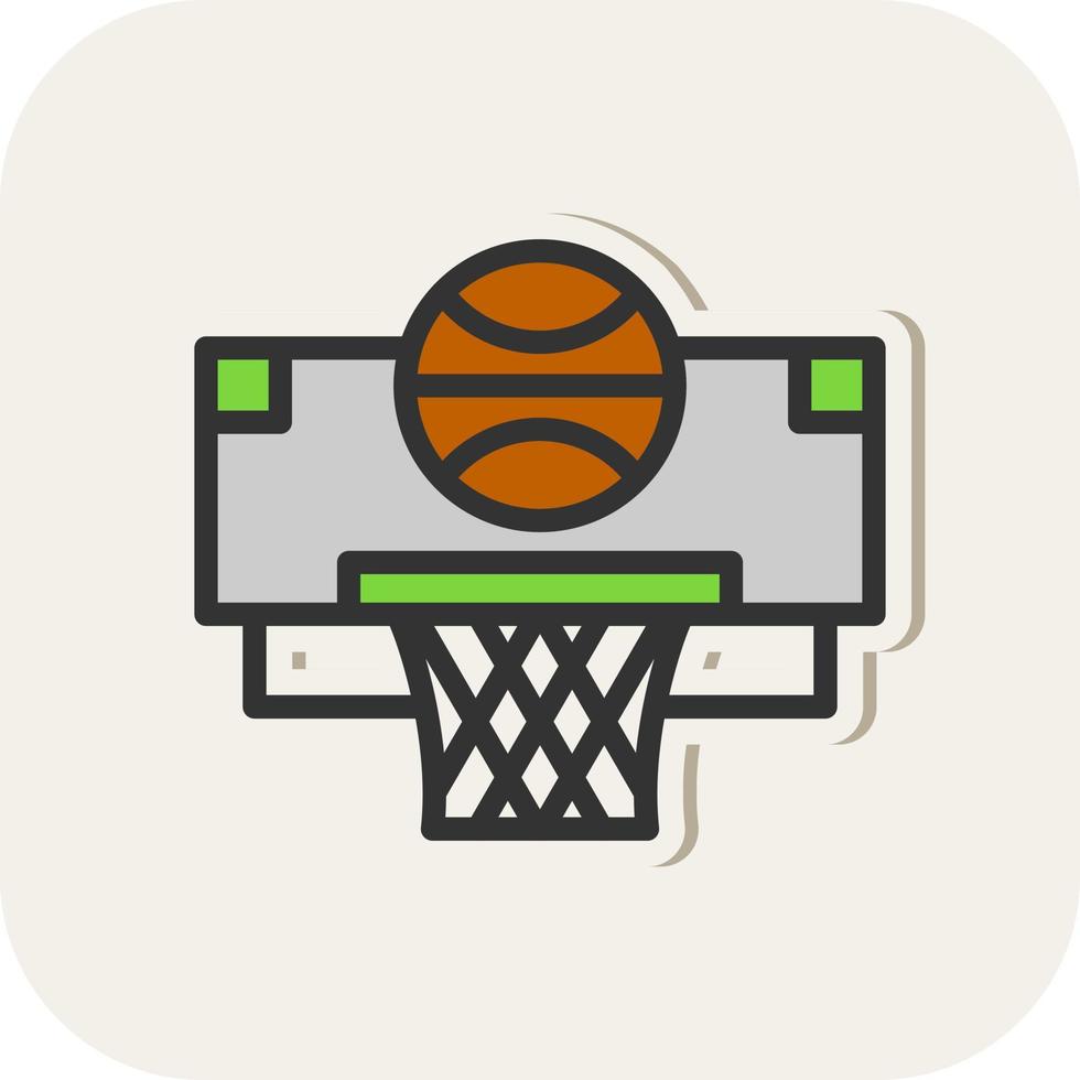 basketboll vektor ikon design