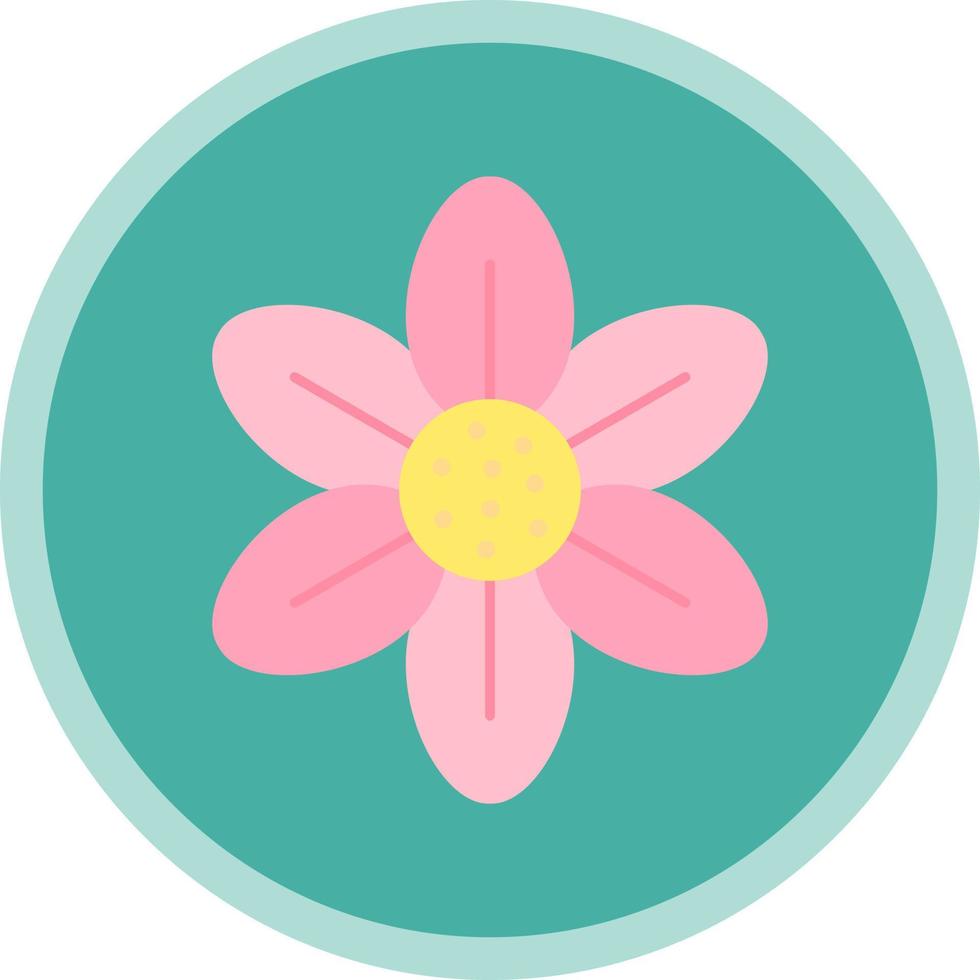 Kirschblüten-Vektor-Icon-Design vektor