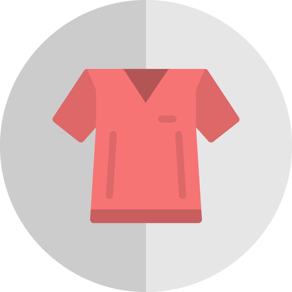 V-Neck-Shirt-Vektor-Icon-Design vektor