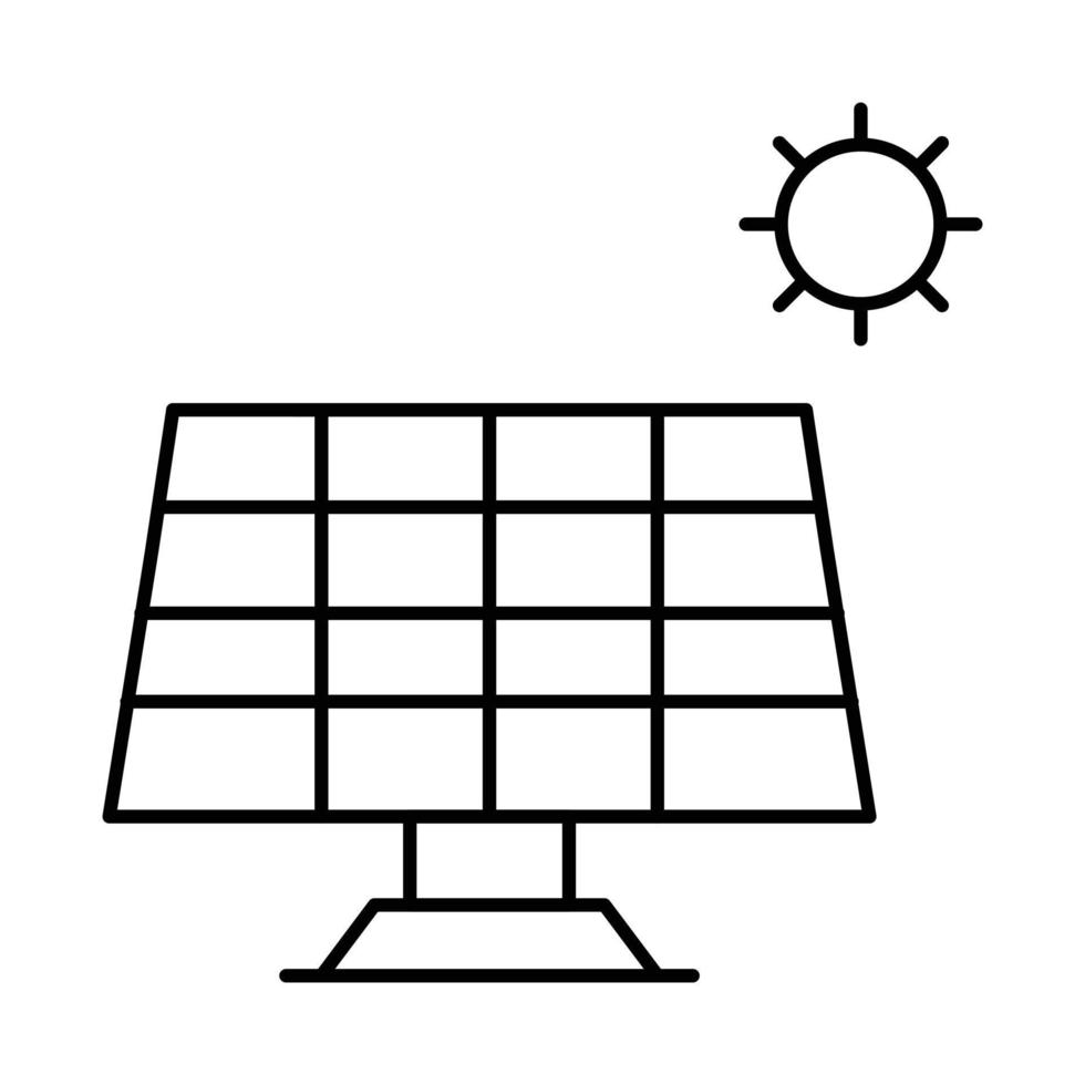 Solar- Symbol zum Profi herunterladen vektor