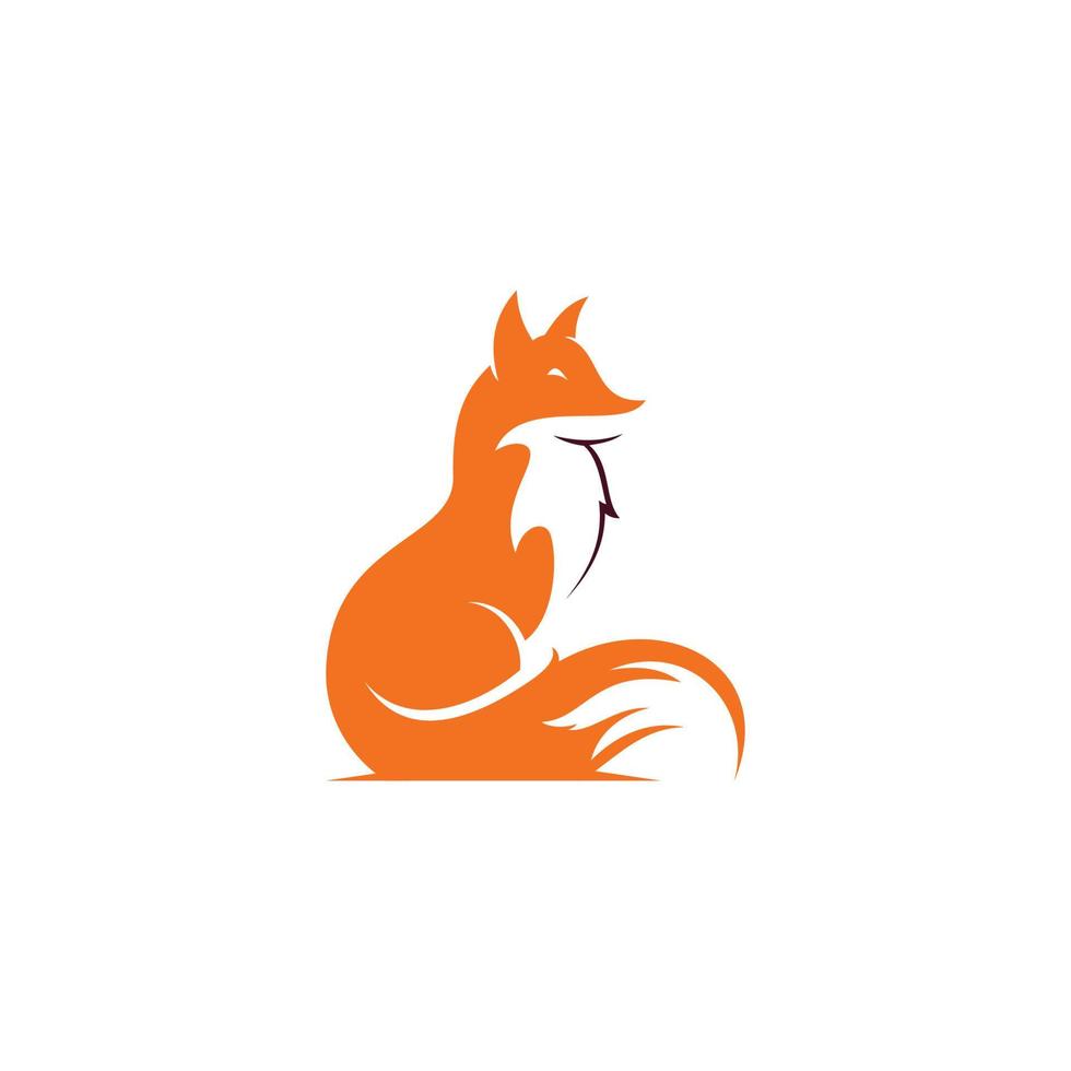 einzigartig Fuchs korporativ Logo Vektor