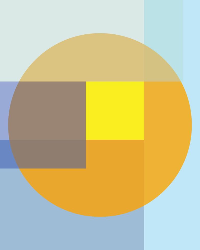 abstrakt Hintergrund luxuriös pastellfarben abstrakt Hintergrund im minimalistisch handgemalt Stil mit geometrisch Formen und Linie Kunst vektor