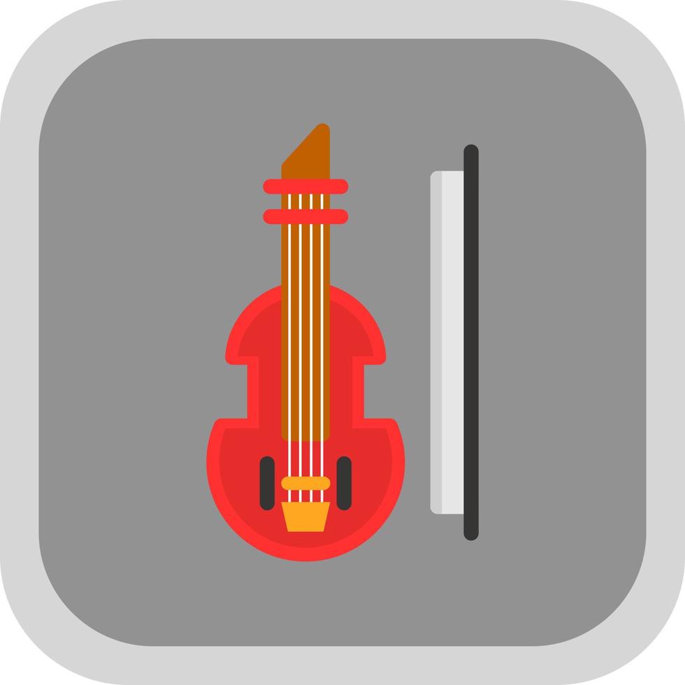 Violine-Vektor-Icon-Design vektor