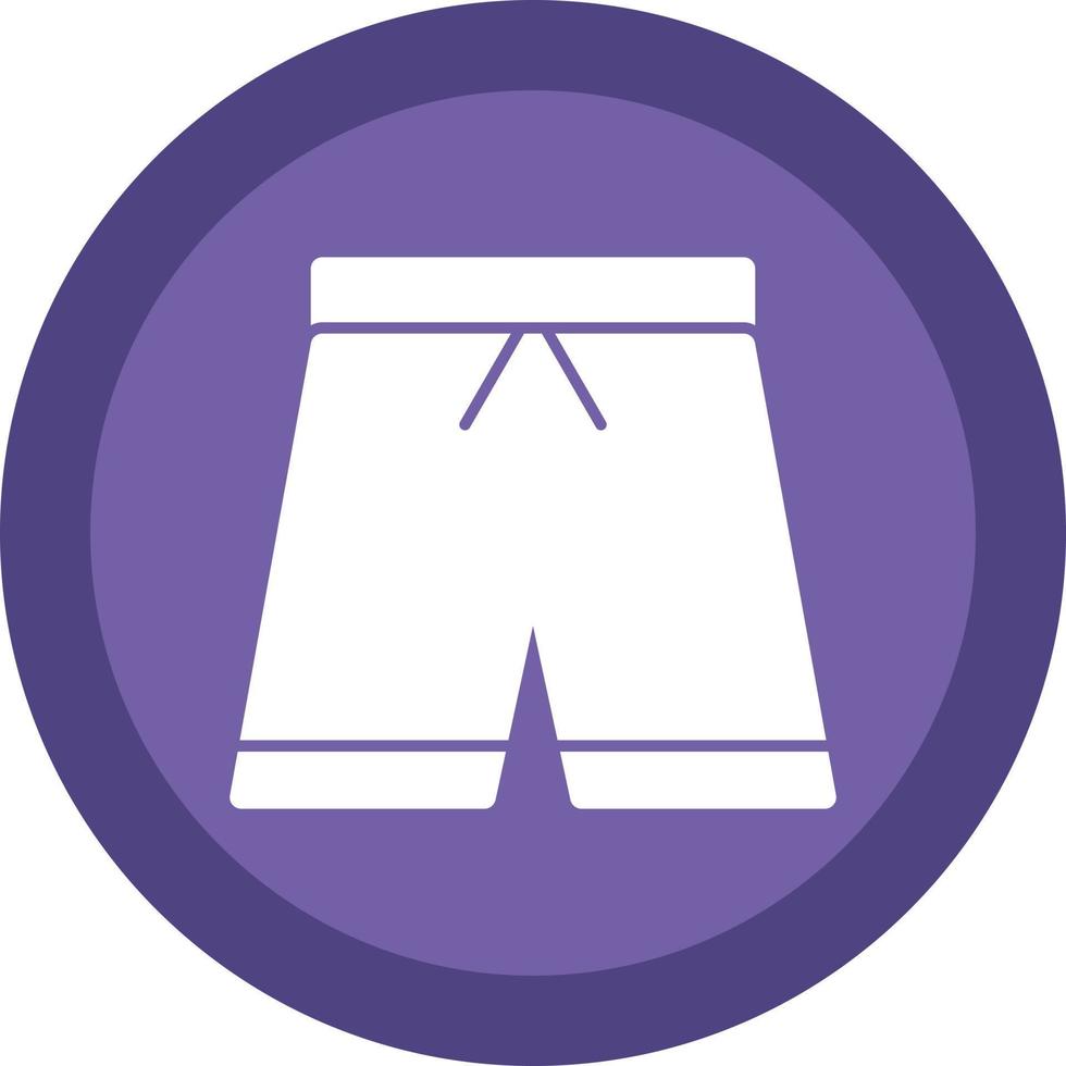 Shorts-Vektor-Icon-Design vektor