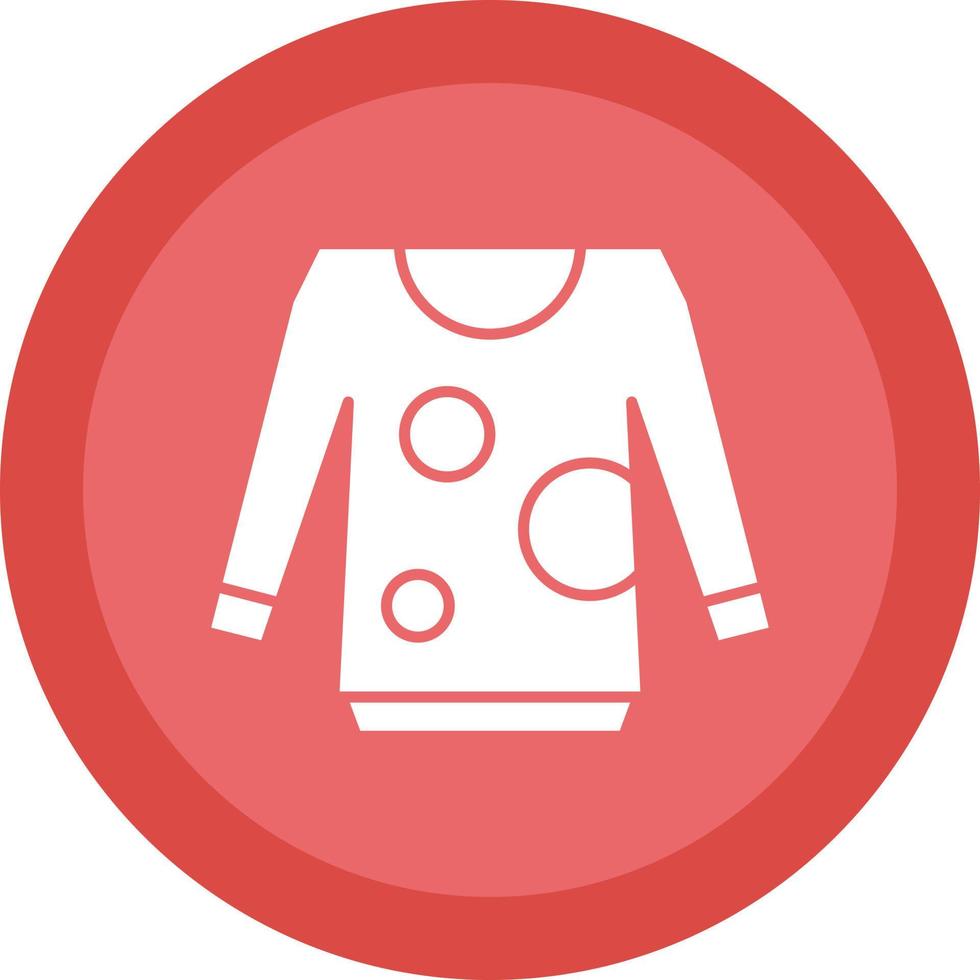 Pullover-Vektor-Icon-Design vektor