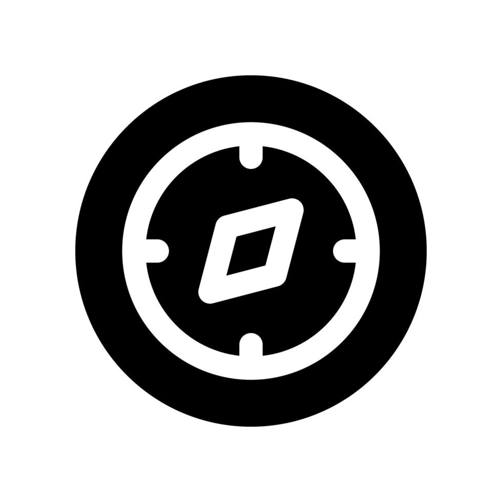 Kompass Symbol zum Ihre Webseite Design, Logo, Anwendung, ui. vektor