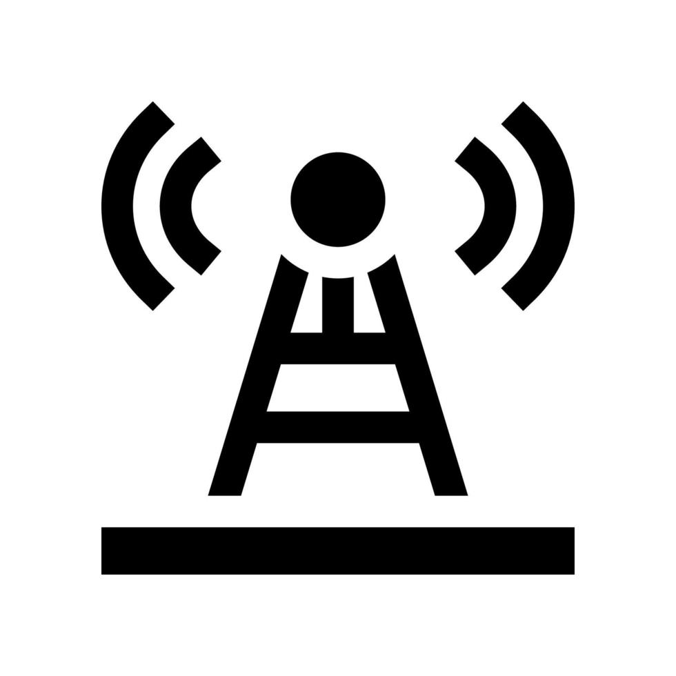 Antenne Symbol zum Ihre Webseite, Handy, Mobiltelefon, Präsentation, und Logo Design. vektor