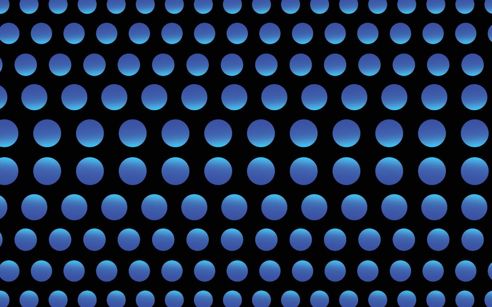 cirkel blå gradering med svart bakgrund vektor