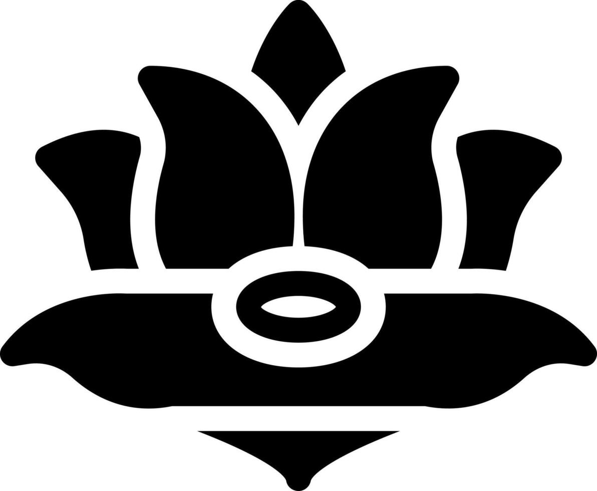 lotus-vektorillustration auf einem hintergrund. hochwertige symbole. vektorikonen für konzept und grafikdesign. vektor