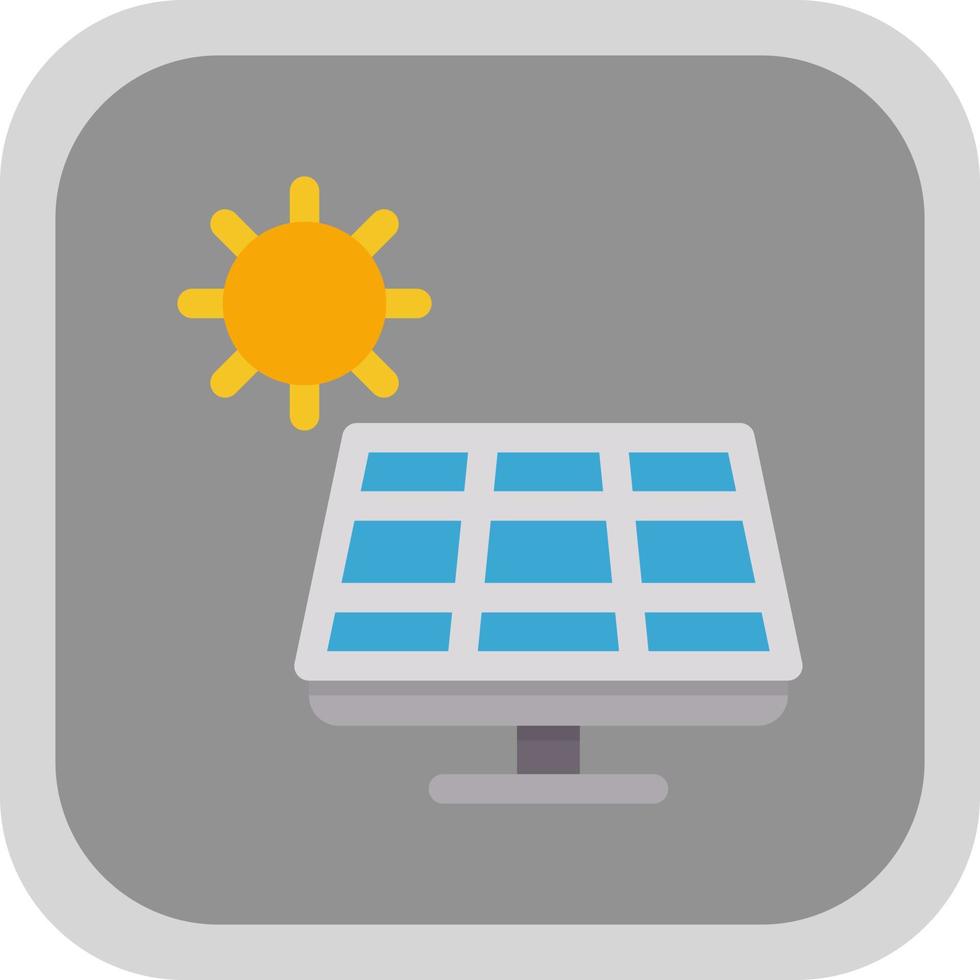 Solarpanel-Vektor-Icon-Design vektor