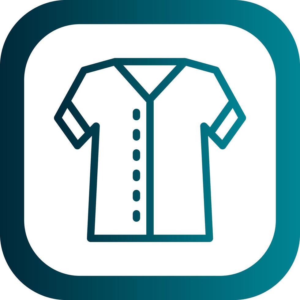 Shirt-Vektor-Icon-Design vektor