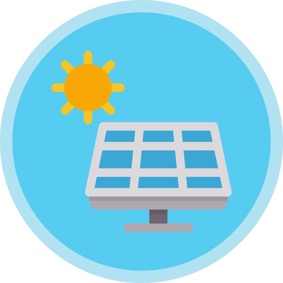 Solarpanel-Vektor-Icon-Design vektor