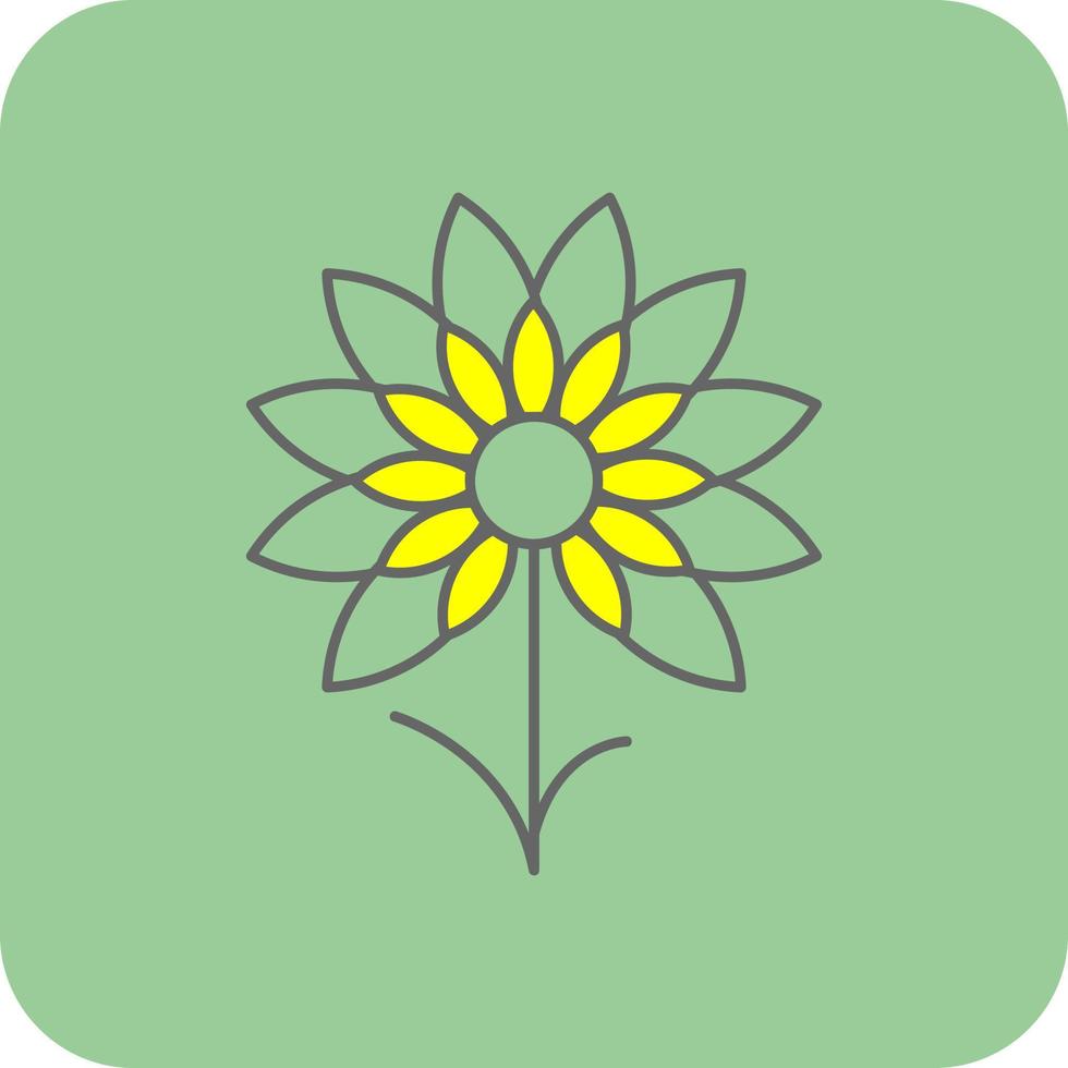 Schnittlauchblüten Vektor Icon Design