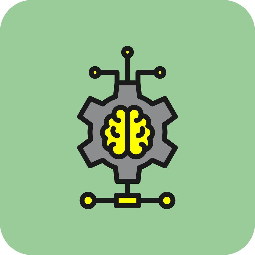 Deep-Learning-Vektor-Icon-Design vektor