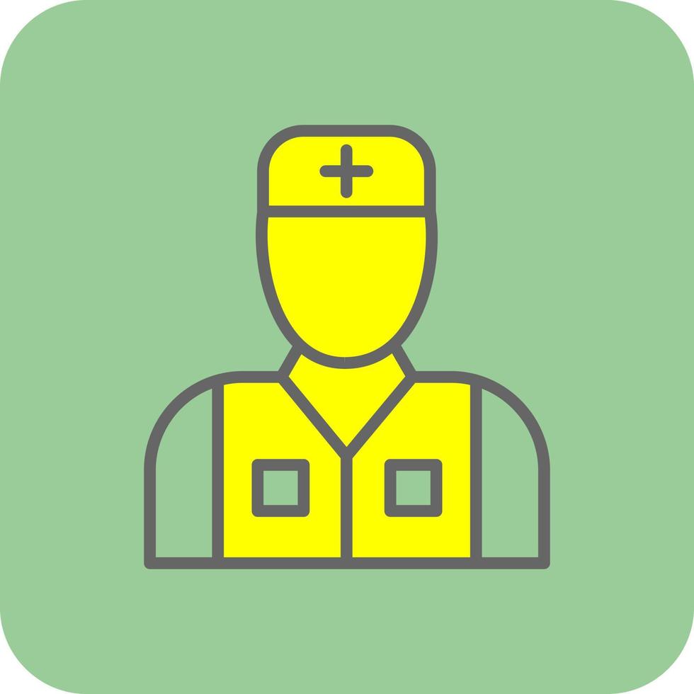 Vektor-Icon-Design für männliche Patienten vektor