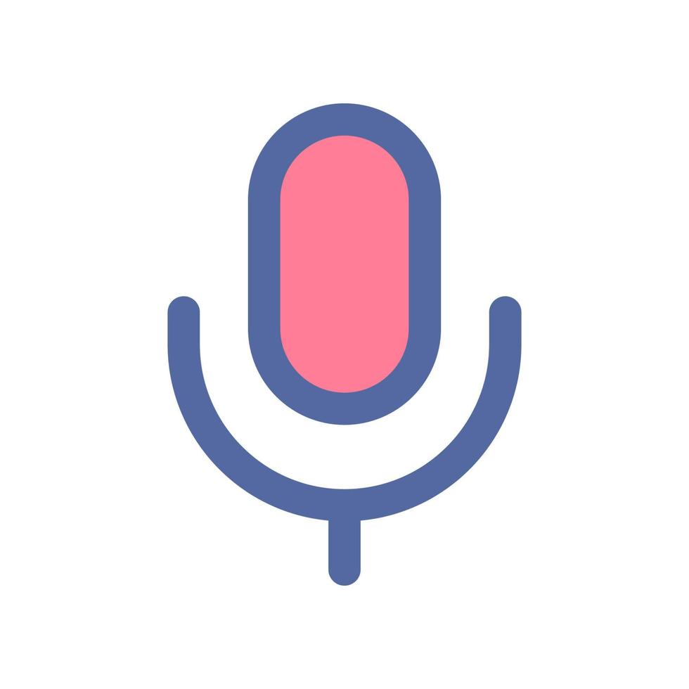 mikrofon ikon för din hemsida design, logotyp, app, ui. vektor