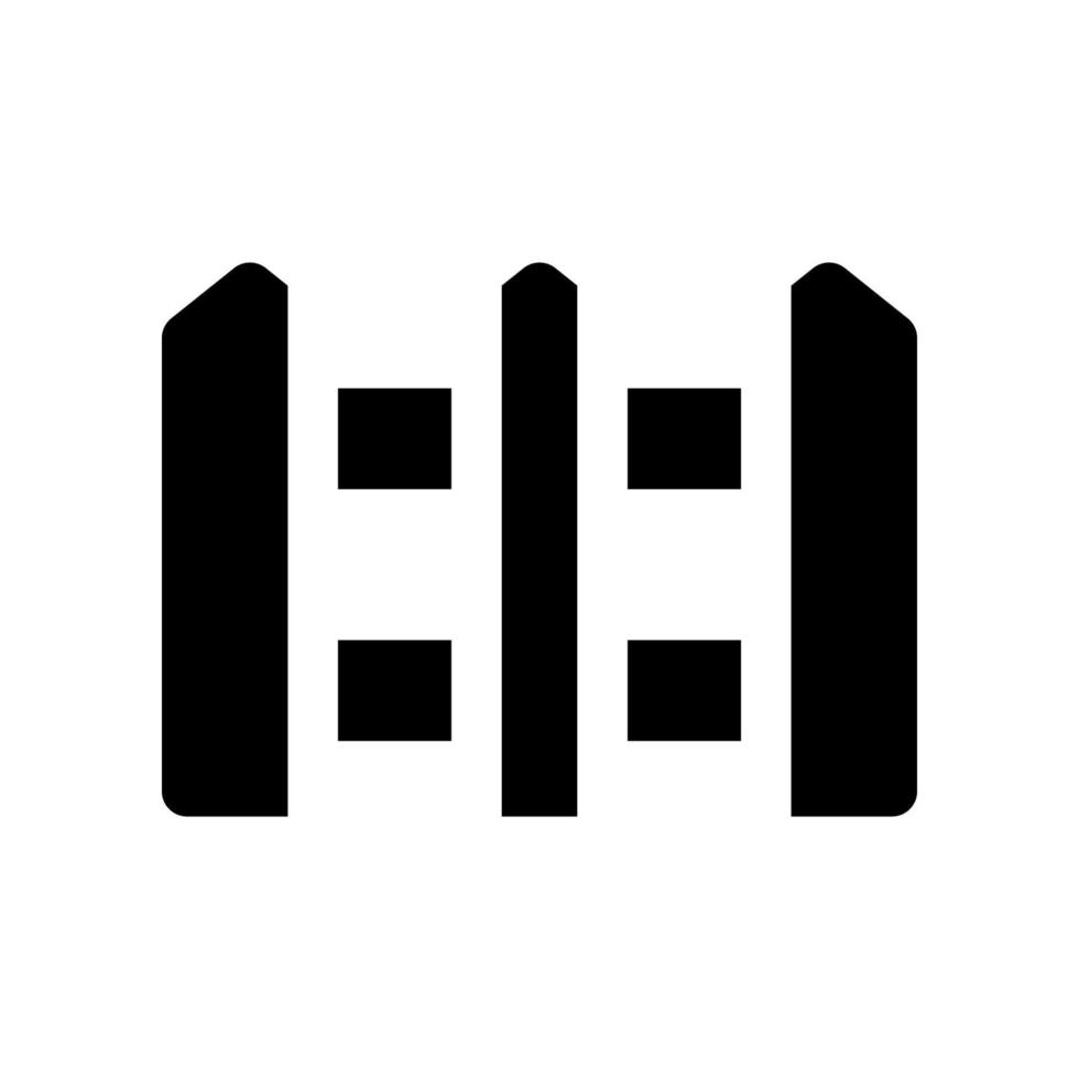 Zaun Symbol zum Ihre Webseite Design, Logo, Anwendung, ui. vektor