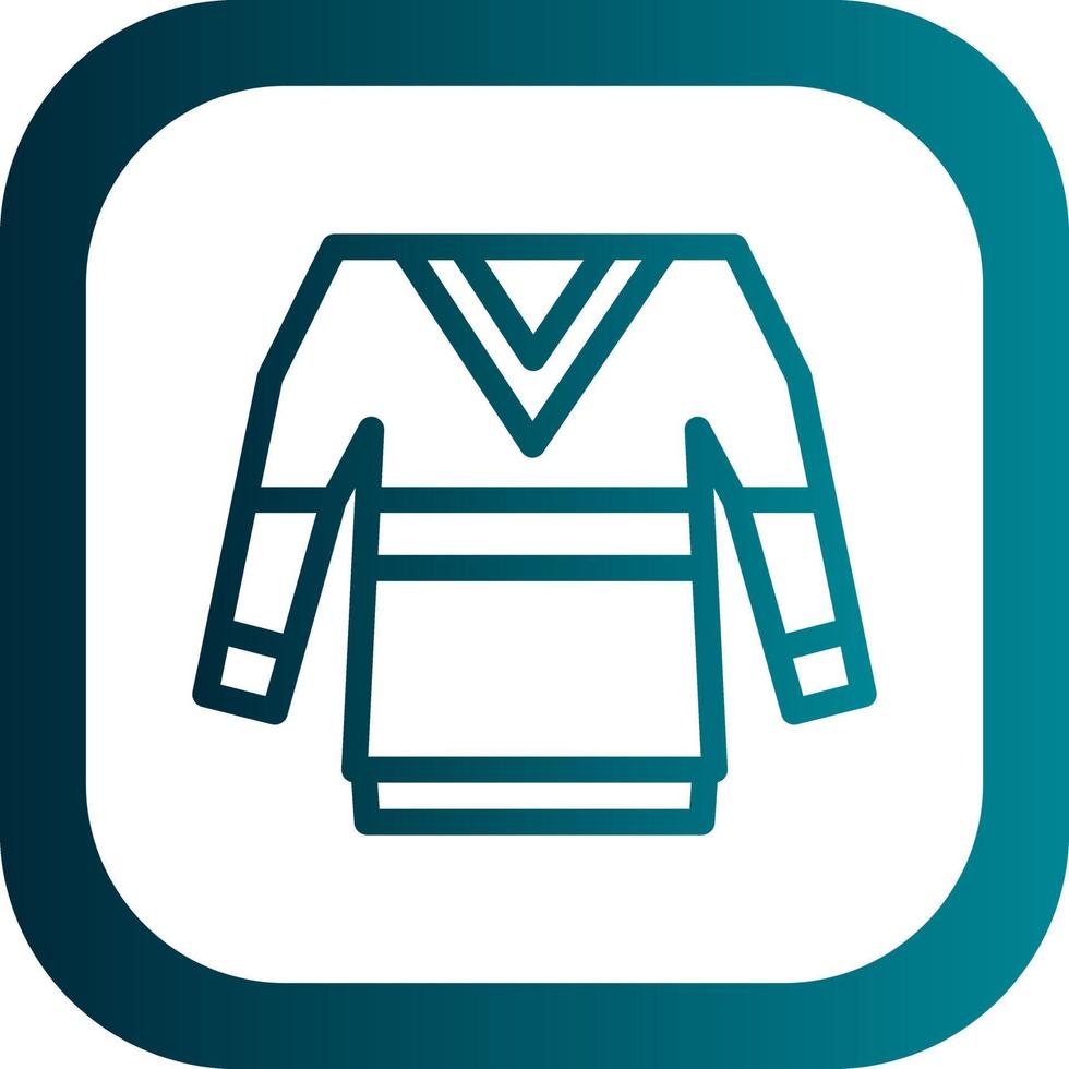 Pullover-Vektor-Icon-Design vektor