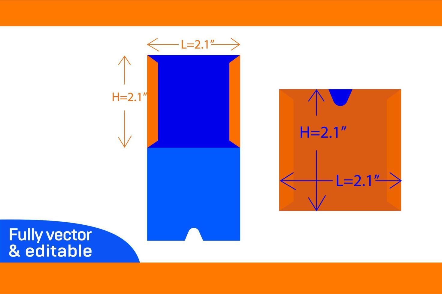 Briefumschlag Mini Größe sterben Schnitt Vorlage und 3d Vektor Datei 3d Box