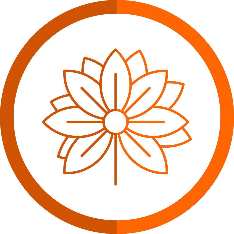 lotus blomma vektor ikon design