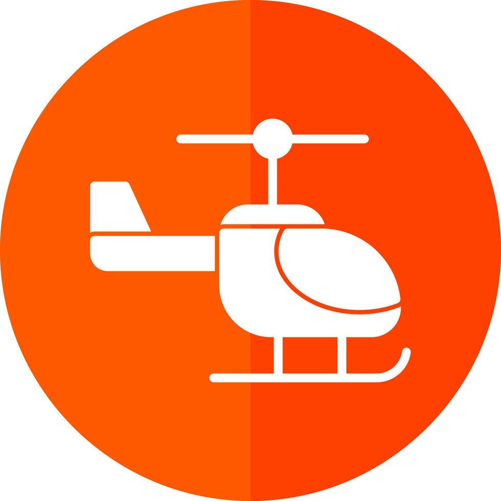 Hubschrauber-Vektor-Icon-Design vektor