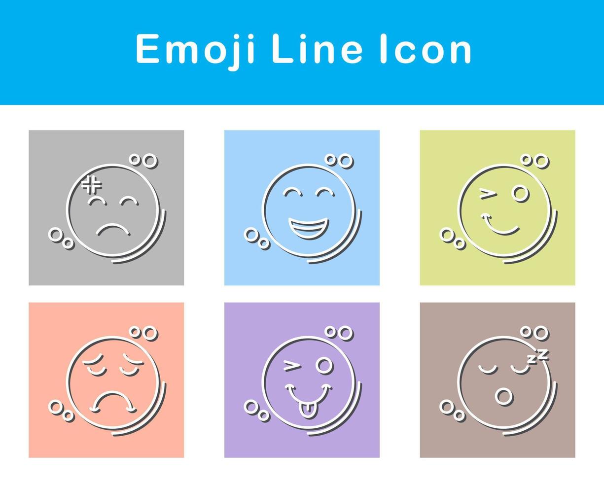 Emoji Vektor Symbol einstellen