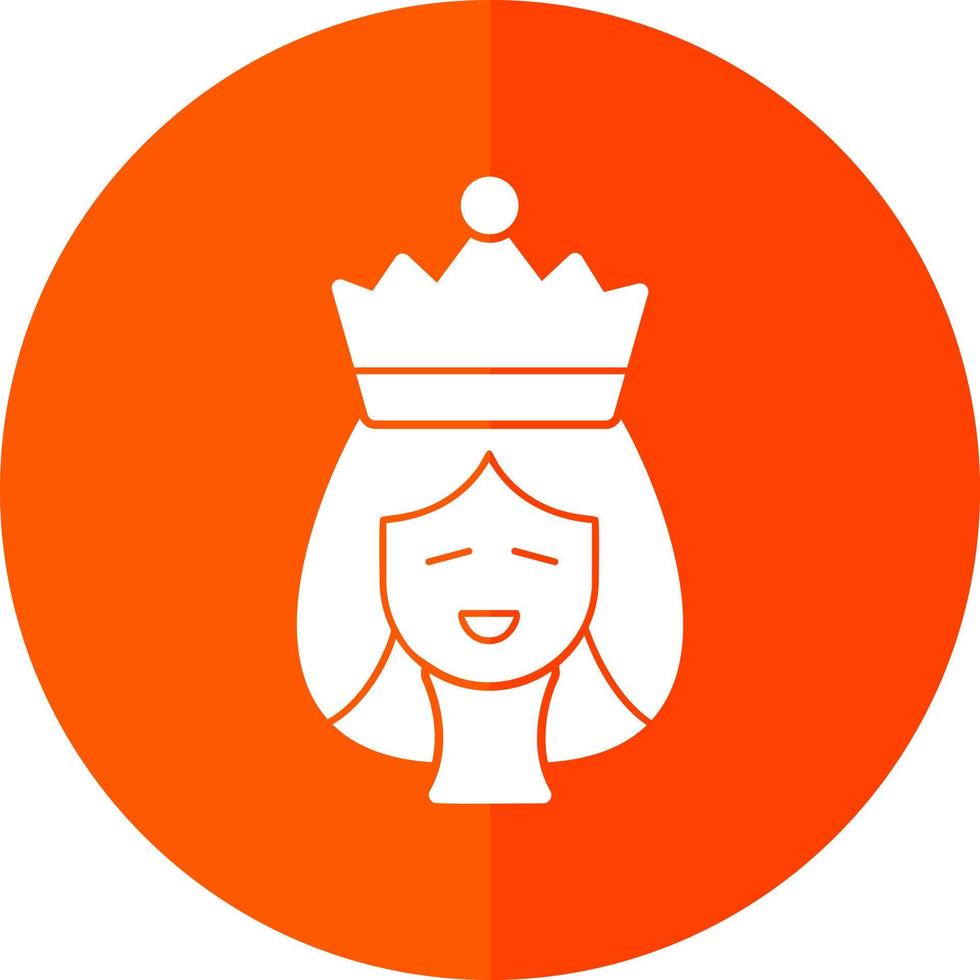 Queen-Vektor-Icon-Design vektor