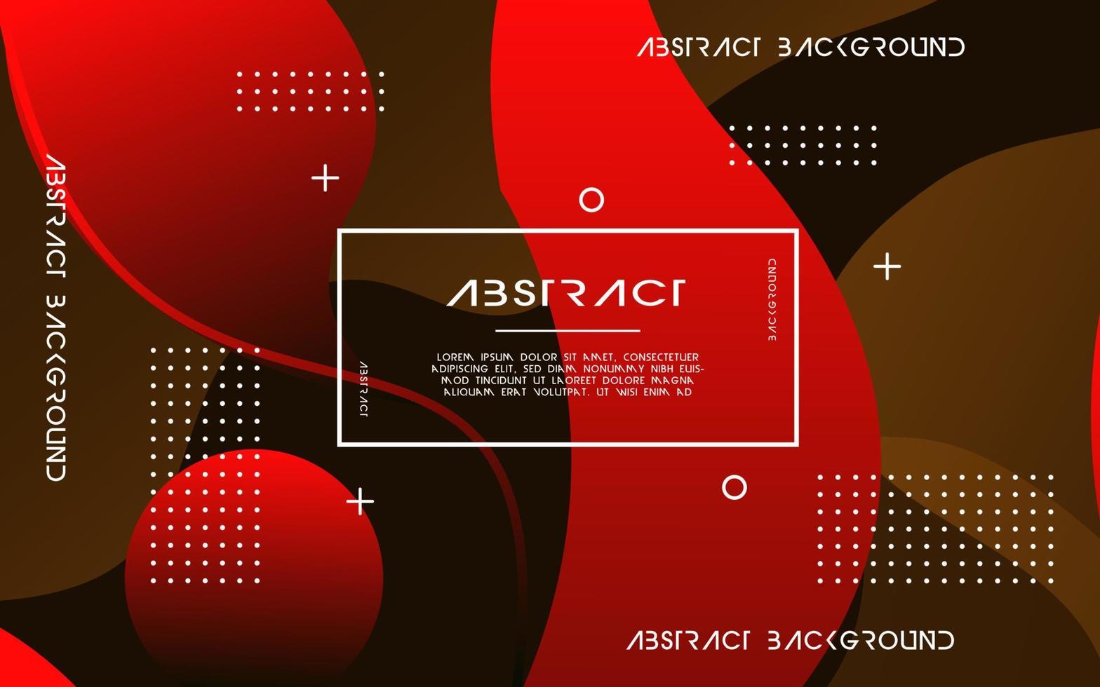 modern abstrakt Flüssigkeit Farbe Hintergrund. dynamisch texturiert geometrisch Elemente Design mit Punkte Dekoration. können Sein benutzt auf Plakate, Banner, Web und irgendein Mehr vektor