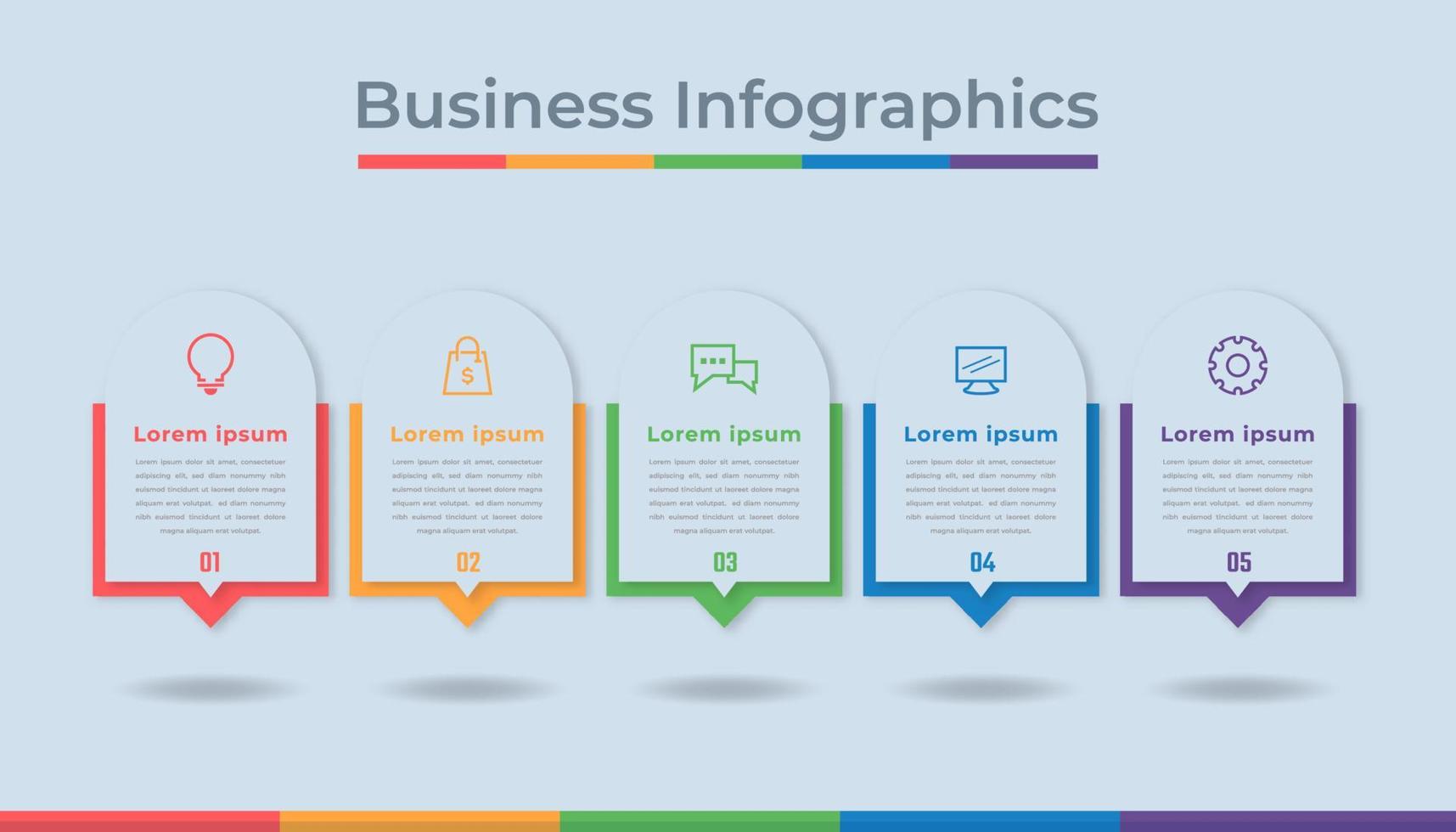 tidslinje infographics företag data visualisering bearbeta Diagram. abstrakt diagram Graf med steg, alternativ vektor