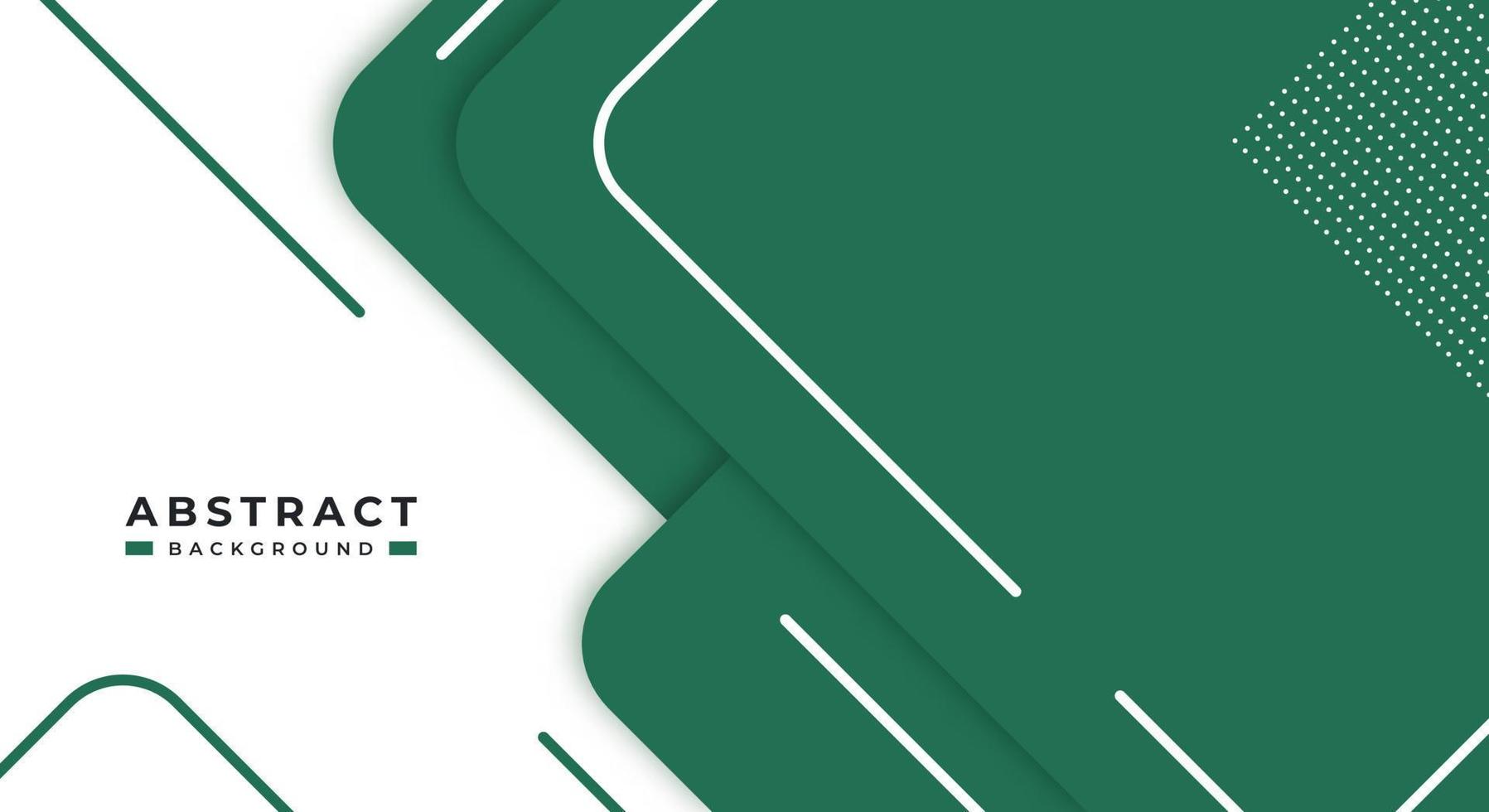 abstrakt grön bakgrund geometrisk form papper skikten med kopia Plats för dekorativ webb layout, affisch, baner, företags- broschyr och seminarium mall design vektor