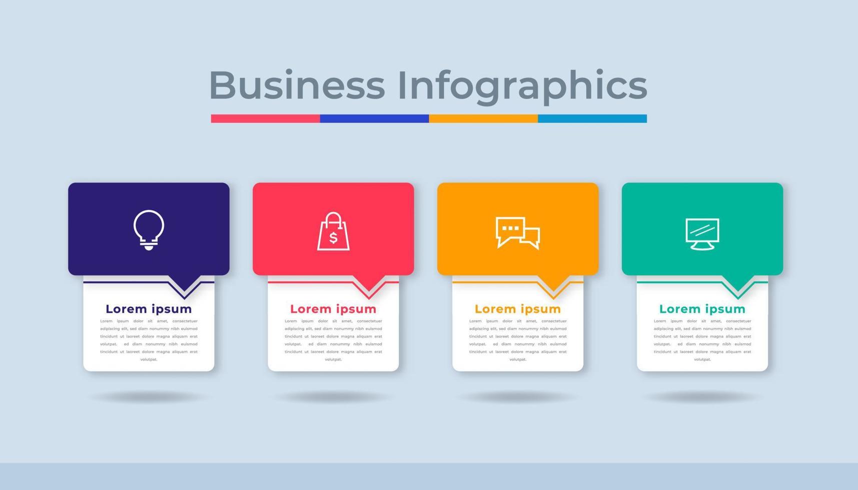 zeitachse infografiken prozessdiagramm zur visualisierung von geschäftsdaten. abstraktes Diagrammdiagramm mit Schritten, Optionen vektor