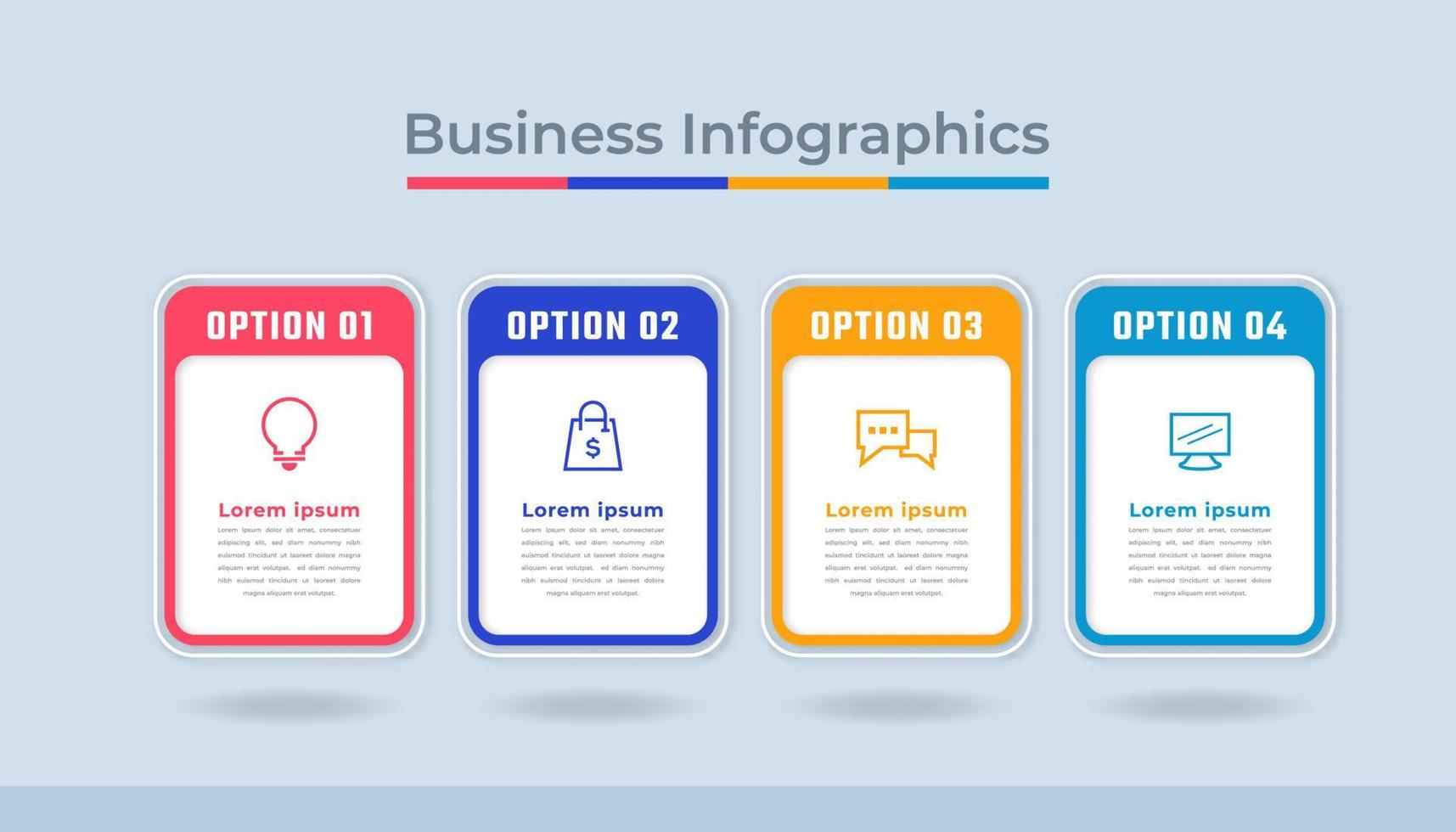 zeitachse infografiken prozessdiagramm zur visualisierung von geschäftsdaten. abstraktes Diagrammdiagramm mit Schritten, Optionen vektor