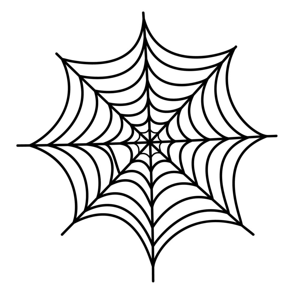 spindelnät ikon vektor
