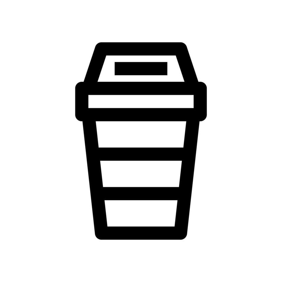 Müll Symbol zum Ihre Webseite, Handy, Mobiltelefon, Präsentation, und Logo Design. vektor
