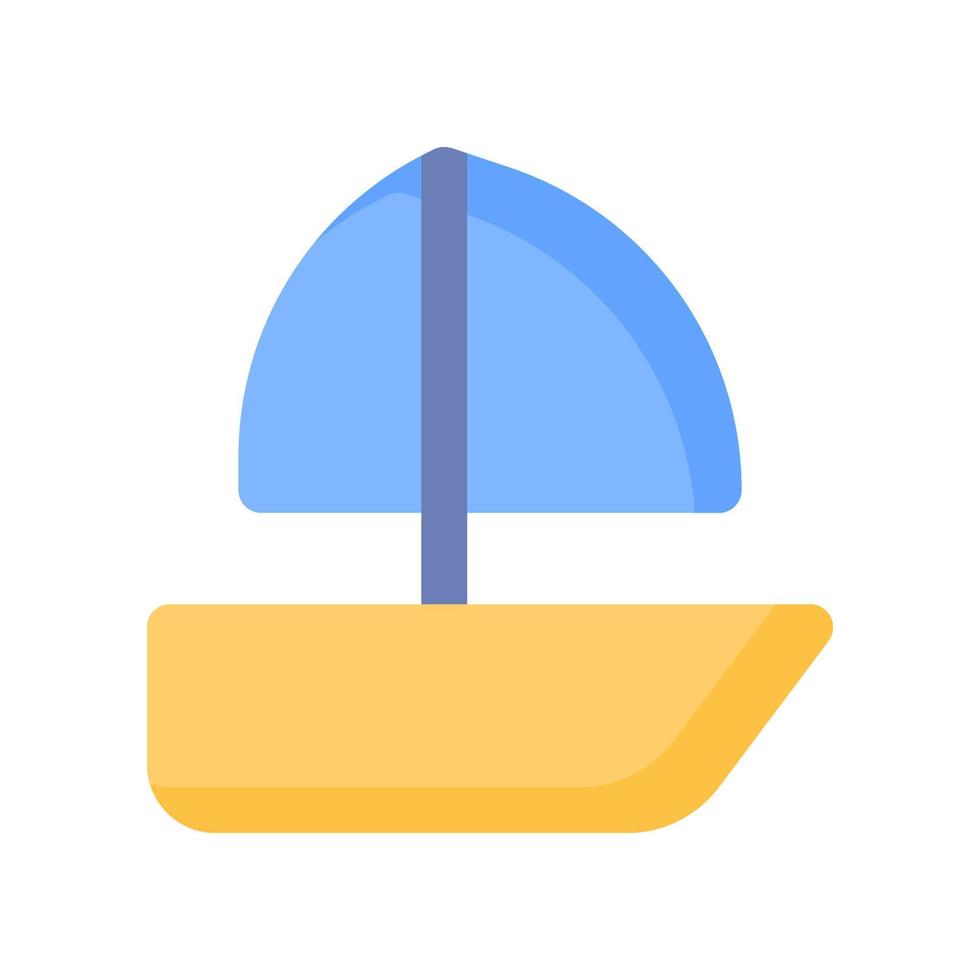 Segelboot Symbol zum Ihre Webseite Design, Logo, Anwendung, ui. vektor
