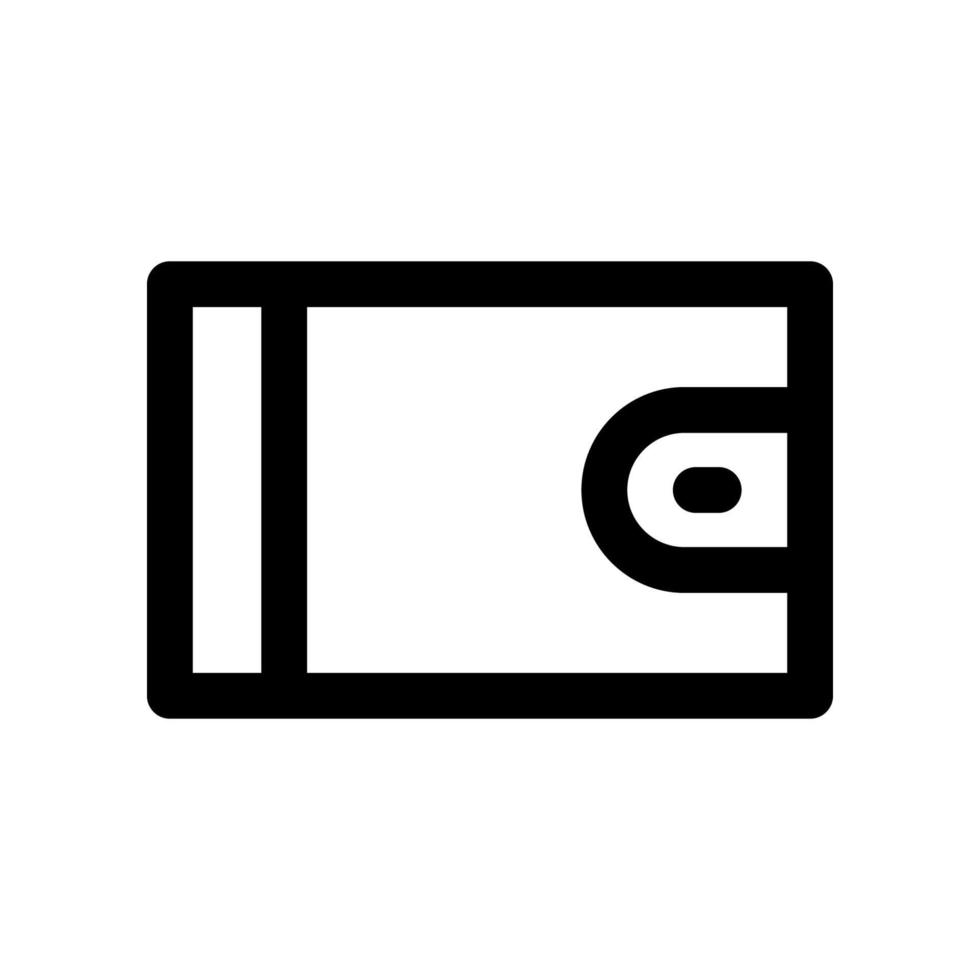 plånbok ikon för din hemsida design, logotyp, app, ui. vektor