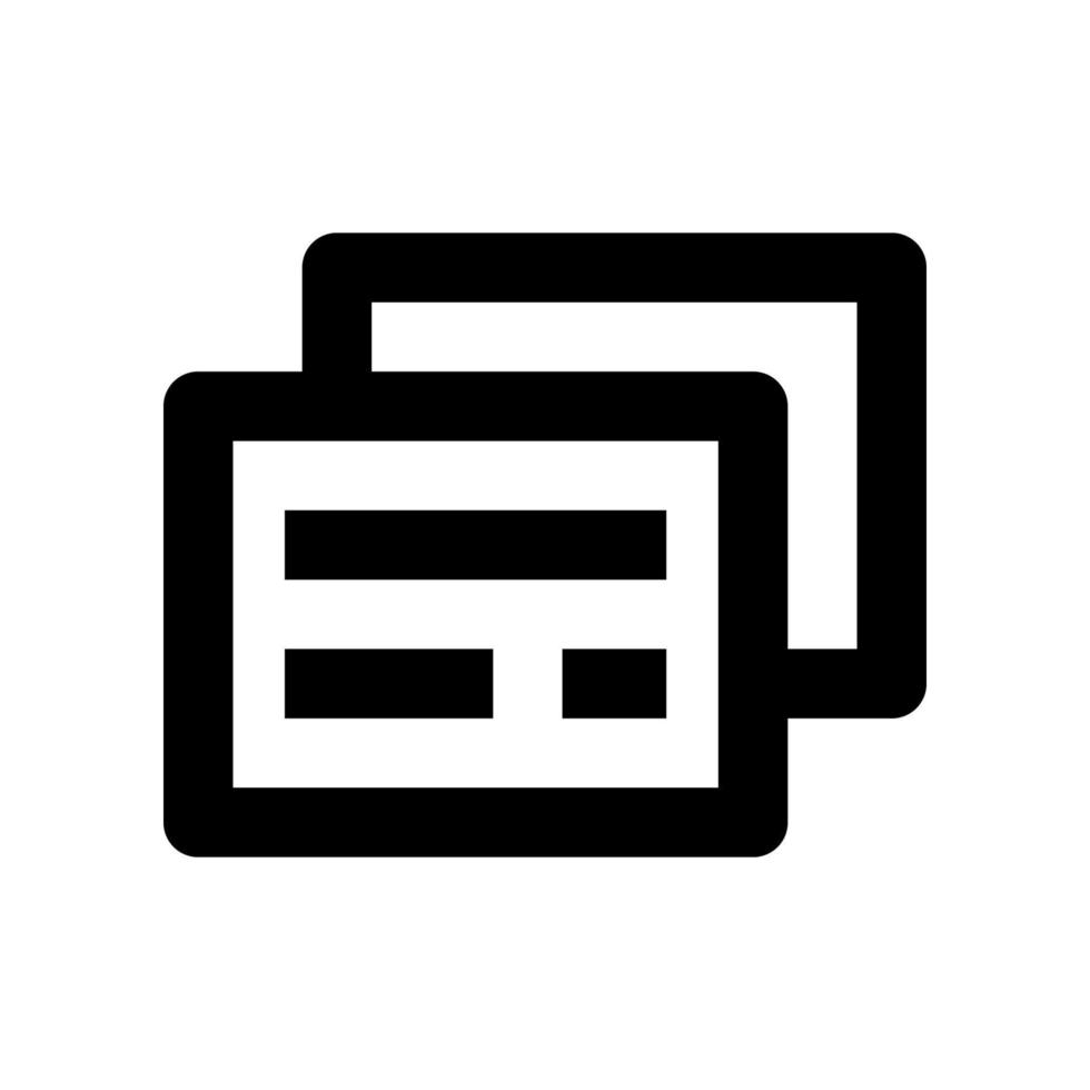 Geschäft Karte Symbol zum Ihre Webseite Design, Logo, Anwendung, ui. vektor