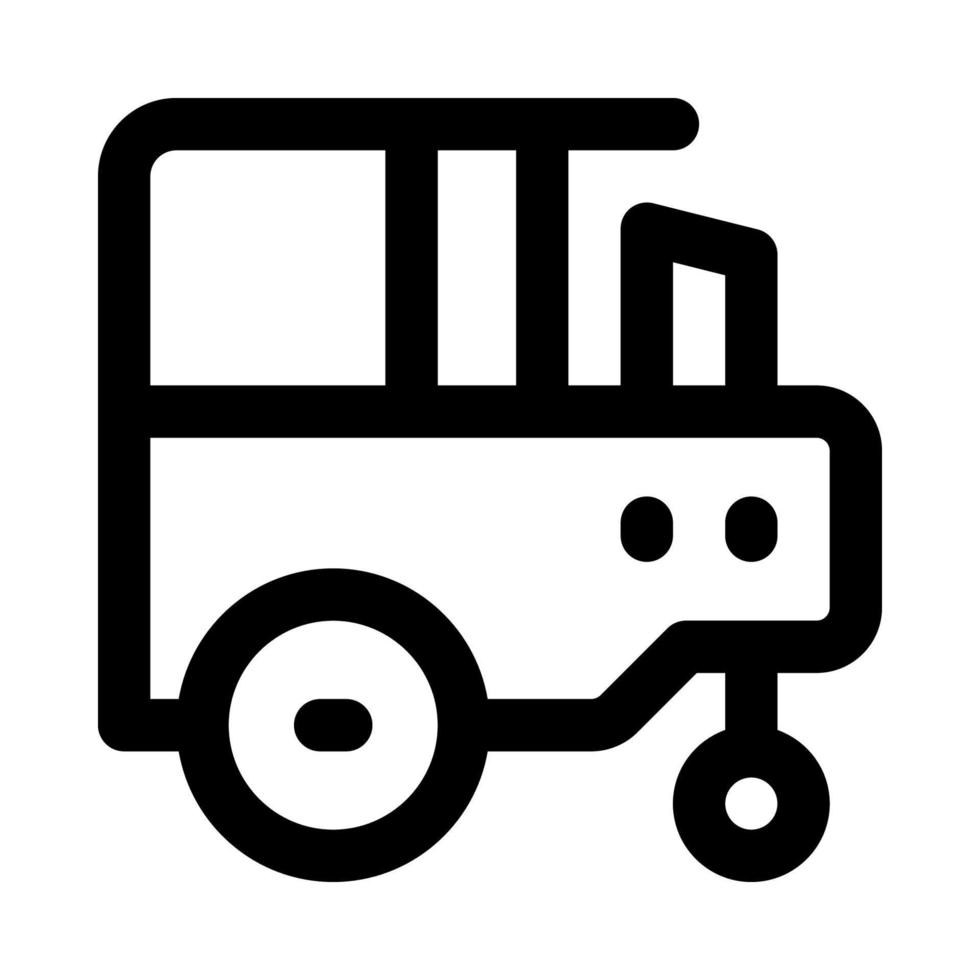 traktor ikon för din hemsida, mobil, presentation, och logotyp design. vektor