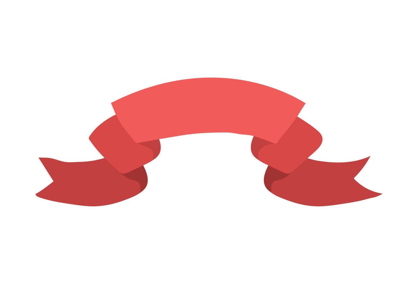 rött band illustration vektor