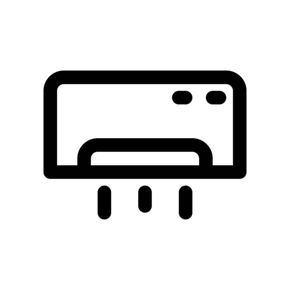 Conditioner Symbol zum Ihre Webseite Design, Logo, Anwendung, ui. vektor