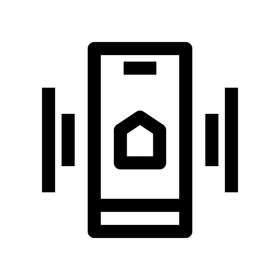 Smartphone-Symbol für Ihre Website, Ihr Handy, Ihre Präsentation und Ihr Logo-Design. vektor