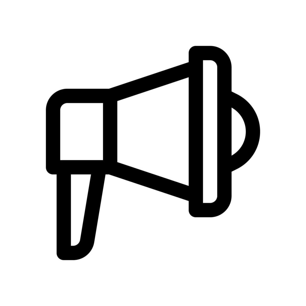 megafon ikon för din hemsida design, logotyp, app, ui. vektor
