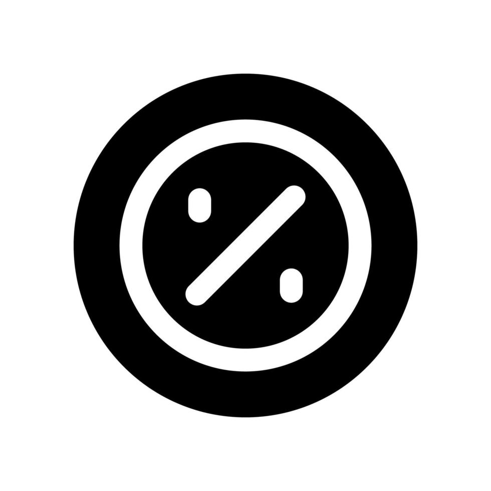 Rabatt Symbol zum Ihre Webseite Design, Logo, Anwendung, ui. vektor