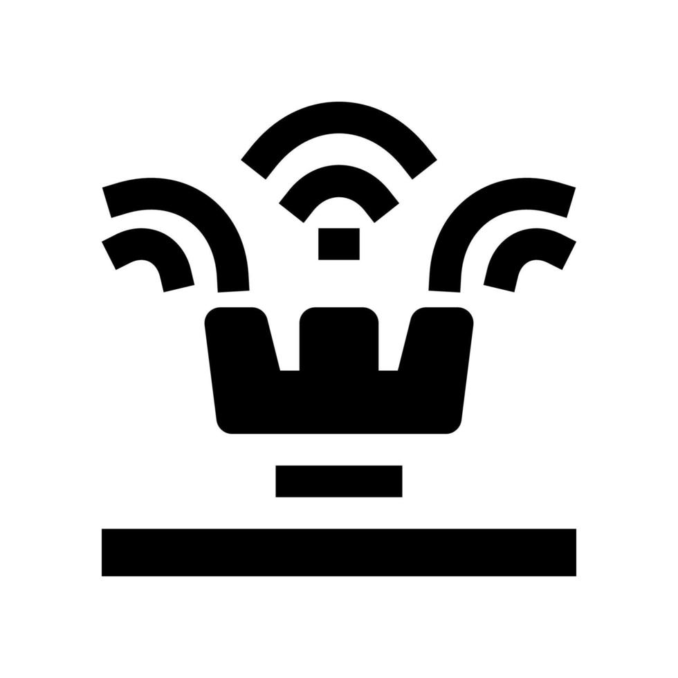 Wasser Sprinkler Symbol zum Ihre Webseite, Handy, Mobiltelefon, Präsentation, und Logo Design. vektor