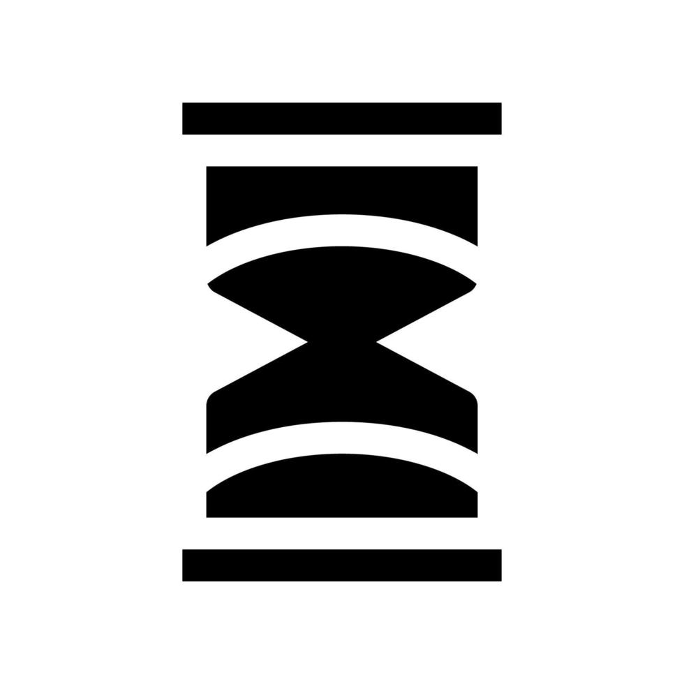 Sanduhr-Symbol für Ihre Website, Ihr Handy, Ihre Präsentation und Ihr Logo-Design. vektor