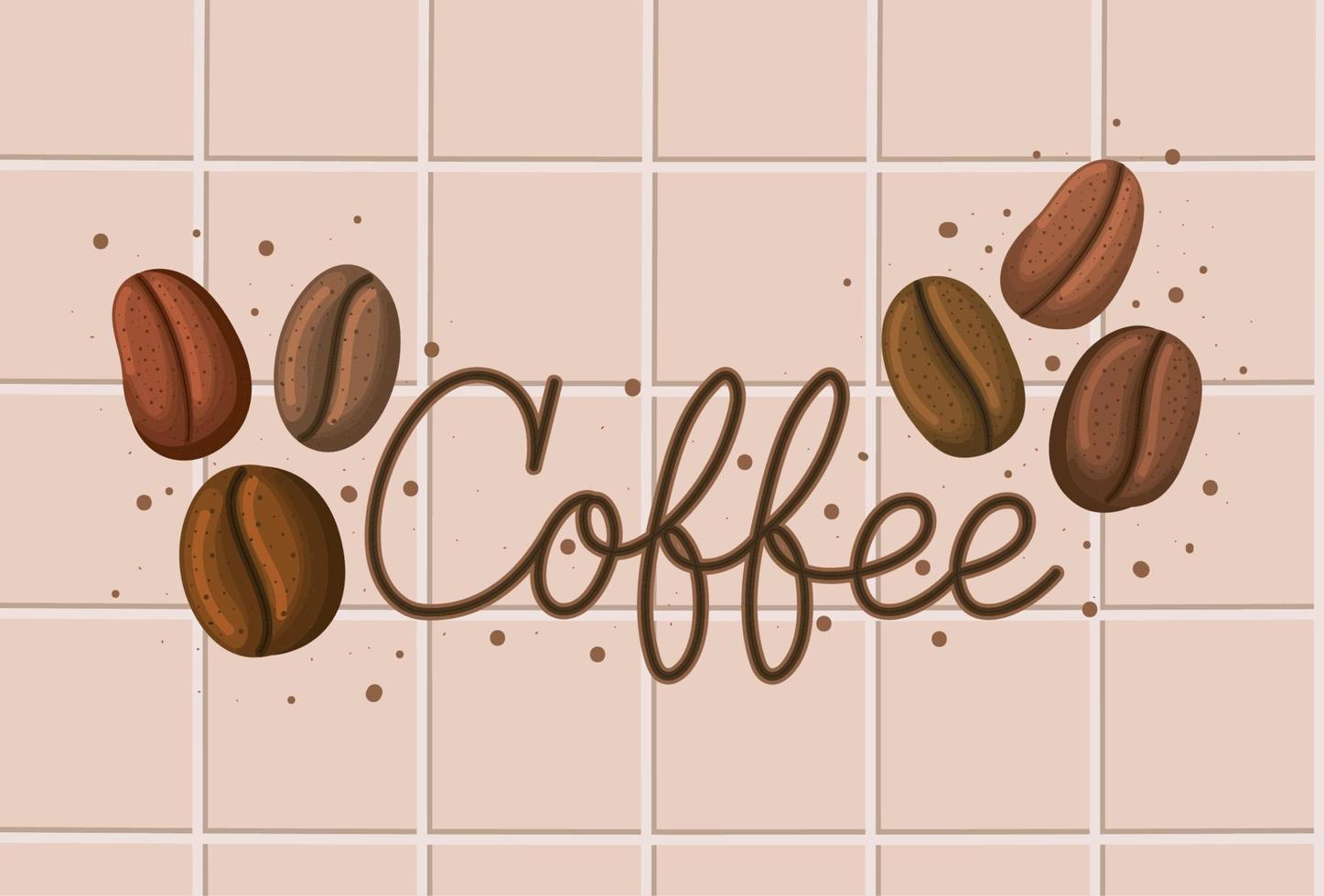 Kartell von Kaffee vektor